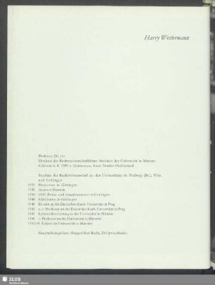 Harry Westermann