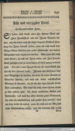 Acht und vierzigster Brief