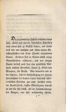 Beleuchtung der in München erschienenen Schrift: die Stock-Jobbery und der Handel mit Staatspapieren nach dem jetzigen Zustande, politisch und juristisch betrachtet