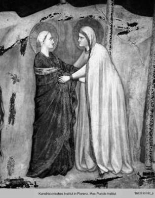 Ausmalung des Nordquerhauses : Christusszenen : Heimsuchung