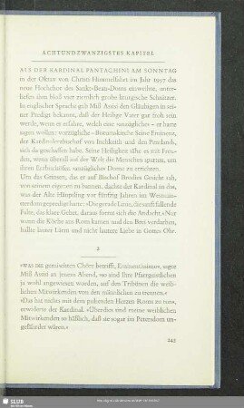 Achtundzwanzigstes Kapitel