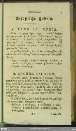 Aesopische Fabeln