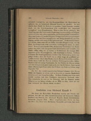Gedichte von Richard Kandt.