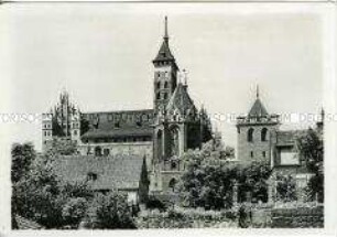 Marienburg, Hochschloss und Pfaffenturm