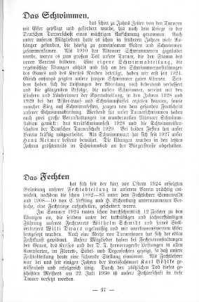 Das Fechten