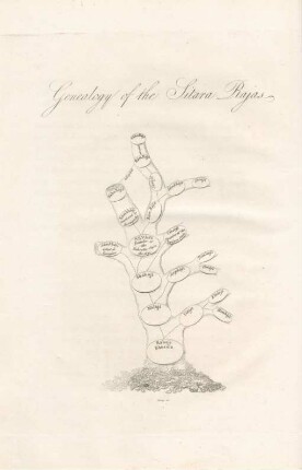 Genealogy of the Sitara Rajas
