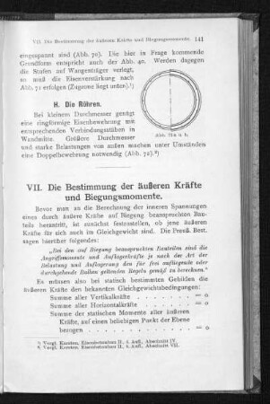 H. Die Röhren.