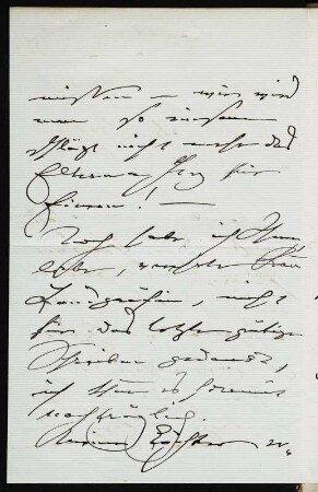 Brief von Clara Schumann an Maria Anna  : Brief von Clara Schumann an Maria Anna  Frankfurt , 30.05.1884. Seite 2. Dresden: SLUB Mscr.Dresd.App.70,112c