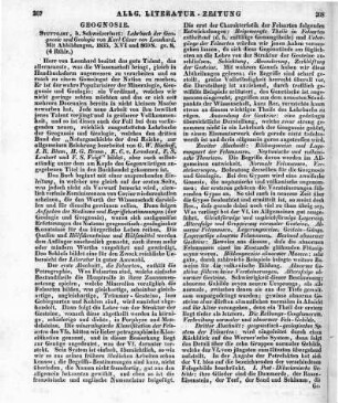 Leonhard, C. C.: Lehrbuch der Geognosie und Geologie. Mit Abbildungen. Stuttgart: Schweizerbart 1835