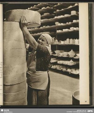 In einer schlesischen Porzellanfabrik