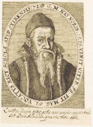 Bildnis des Georg Mauricius