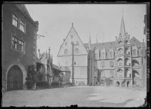 Meißen. Albrechtsburg - Burghof