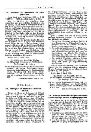 Schulgeld an öffentlichen mittleren Schulen : [Erziehung] ; [Für Preußen] ; [Amtliche Erlasse] ; [Amtlicher Teil]