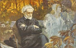 G. Verdi "Otello" dichtend. [R]