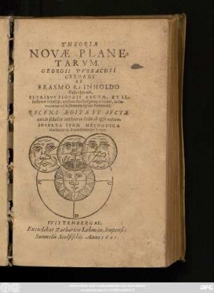 Theoriae Novae Planetarum Georgii Purbachii Germani