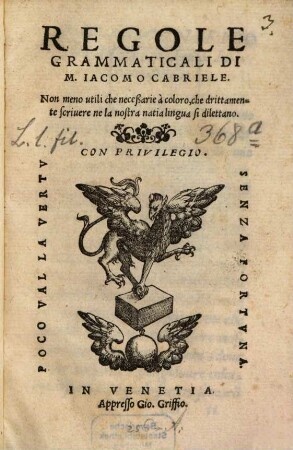Regolo grammaticale