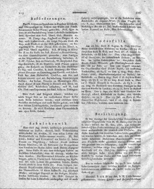 Schulchronik.