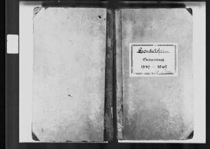 Gondelsheim, evangelische und israelitische Gemeinde: Geburtenbuch 1840-1869