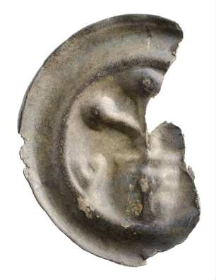 Münze, Brakteat, 2. Hälfte 13. Jh.