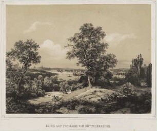 Blick auf Potsdam vom Böttcherberg