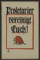 K.E.M., "Proletarier vereinigt Euch !", Werbedienst der deutschen sozialistischen Republik, Nr. 56