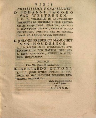 Disputatio Iuridica De Liberatione Ab Indebito Legata : Ad l. 25.D. de Liberat. legat.