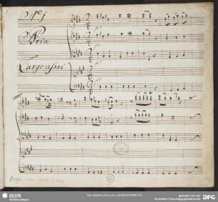 No. 1 Aria: Caro son tua così