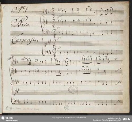 No. 1 Aria: Caro son tua così