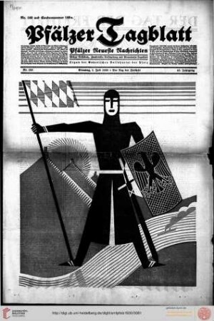 Pfälzer Tagblatt, Kaiserlautern, 1.07.1930
