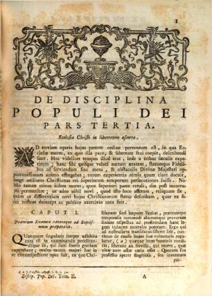 Disciplina Populi Dei In Novo Testamento, 2. Posteriores Duas Partes Exhibens