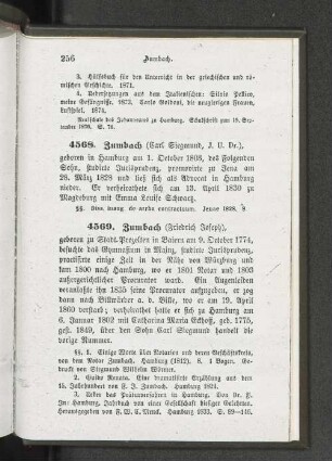 4569. Zumbach (Friedrich Joseph).