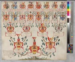 Proband: Schade, Maria Theresia von; Vater: Schade, Johann Reinhard Christoph von; Mutter: Merode, Josina Maria Isabella von: [Metelen, Stift]