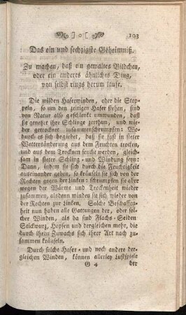 Das ein und sechzigste Geheimniß. - Das siebzigste Geheimniß.