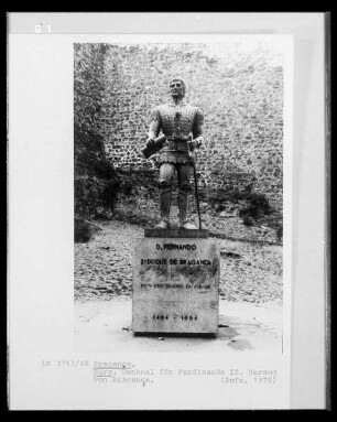 Denkmal für Herzog Ferdinando II. von Bragança