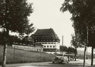 Altenberg, Hotel Berghof "Raupennest", Ansicht von Süden