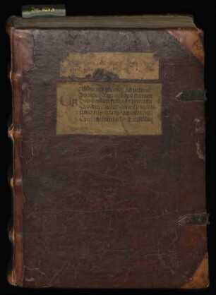 Apophthegmata, lat. Übers. Franciscus Philelphus. Daran: (Pseudo-)Petrarca, Francesco [ Nicolaus de Cusa]: De vera sapientia