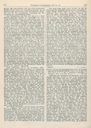 572-573 [Rezension] Herbst, Hermann, Das Benediktinerkloster Klus bei Gandersheim und die Bursfelder Reform