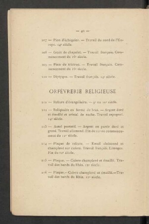 Orfévrerie religieuse
