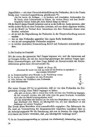 2. Die Straftat im Gespräch