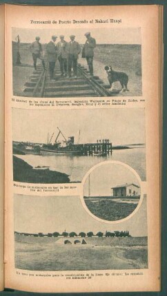 Ferrocarril de Puerto Deseado al Nahuel Huapí - [Ilustración]