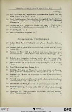 Nebenzimmer, Wäschezimmer (Nr. 309-464)