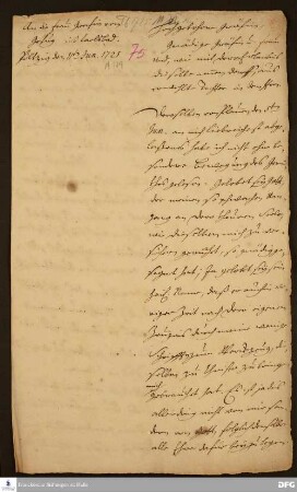 Brief von August Hermann Francke an Eleonore Charlotte von Gefug.