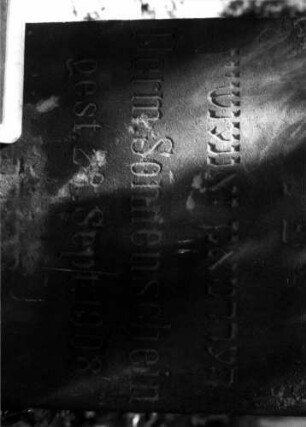 Grabstein D II A/2/10 (Detailaufnahme)