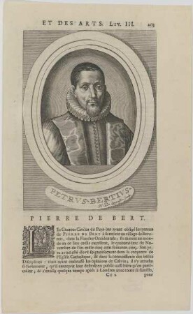 Bildnis des Petrvs Bertivs