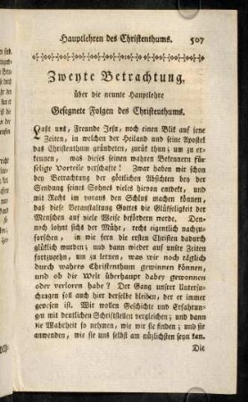 507-528, Zweyte Betrachtung.