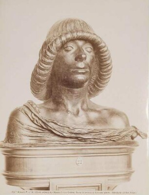 Antonio Rizzo zugeschrieben: Bronzebüste eines unbekannten Jünglings, Museo Civico Correr, Venedig