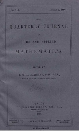 No. 112. December, 1896.