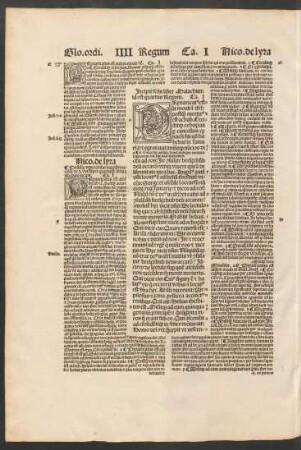 Incipit secundus liber Malachim: id est quartus Regum.