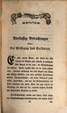 Anordnung einer Kriegsschule für alle Waffen