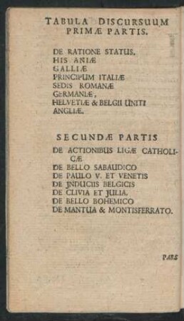 Tabula Discursuum